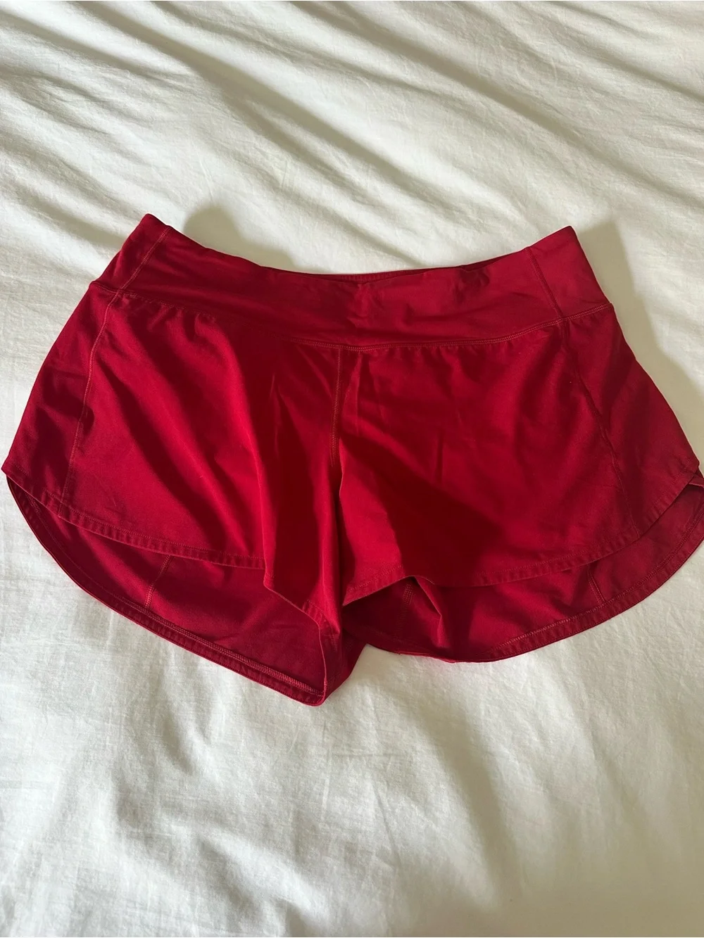 lululemon athletica Red Women's Athletic Shorts